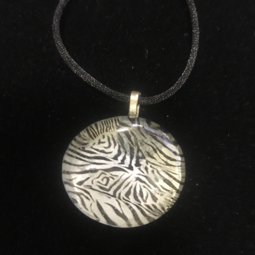 🦓Zebra Print Necklace🦓